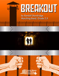 Breakout Marching Band sheet music cover Thumbnail